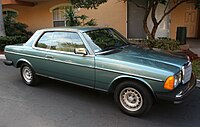 Mercedes-Benz 300CD Turbodiesel coupe (US-version)