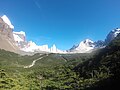 Vue de la vallée depuis le mirador Británico