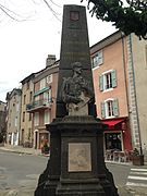 Monument situé à Florac (place Boyer).