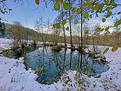 Teich östl. Steffenshagen gespeist vom Pöhlchensiefen