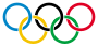 Description de l'image Olympic rings with white rims.svg.