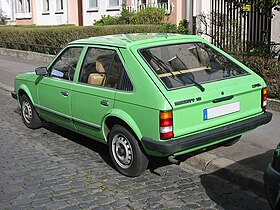 Opel Kadett D (agterkant)