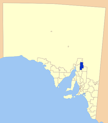 Municipalità di Orroroo Carrieton – Mappa