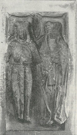 Надгробье Яна и его жены Магдалены