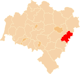 Localisation de Powiat d'Oława