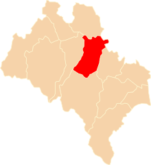 Położenie na mapie województwa