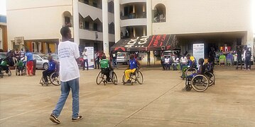 Basket pour personnes handicapées