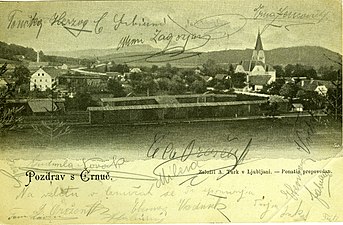 Črnuče en 1901