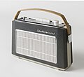 Radio der Marke Schaub Lorenz (Weekend T50L) von Giuseppe Bruno, Radio, 1964/1965, Kunststoff, Metall