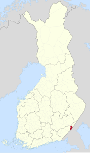 Rautjärvi – Localizzazione