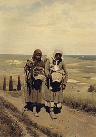 Pèlerins vagabonds, 1878, Galerie Tretiakov