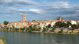 Gezicht op Rivesaltes