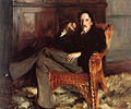 John Singer Sargents portræt af forfatteren Robert Louis Stevenson, 1887