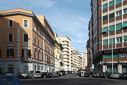 L'inizio di via Tuscolana a piazza Sulmona