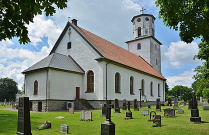 Kyrkan från nordöst