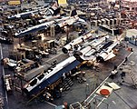 SR71 production at Lockheed Skunk Works