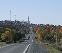 Entering Saint-Prosper.