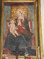 Peinture sur bois de la Madonna di Constantinopoli