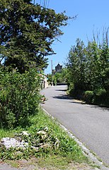 Une rue du village.