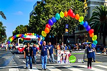 Silicon Valley Pride in San Jose Silicon Valley Pride Parade 2016 (cropped).jpg