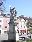 Socha sv. Floriána (statue of Saint Florian), Vyškov, Czech Republic - 20070311.jpg