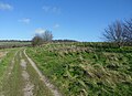 Image 42Southwestward view along Ladies Mile, Patcham (from Brighton and Hove)