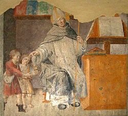 La carità di Sant'Antonino, Arcivescovo di Firenze (opera di Giovanni Martino Spanzotti)