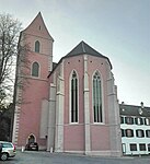 St. Alban-Kirche mit Kreuzgang und Gottesacker