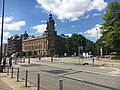 Stephansplatz, Blick auf die alte Oberpostdirektion