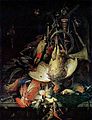 Абрахам Миньон. «Натюрморт с охотничьими трофеями», бл. 1665 г.