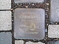 der Stolperstein für Bertha Kahn