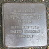 Stolperstein Herford Credenstraße 35 Hertha Berghausen