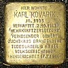 Stolperstein für Karl Kovarik