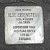 Stolperstein Oberlindau 65 Ilse Eisenstein