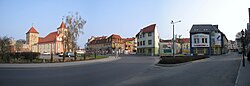 Town centre with Calvinian Convent (left)