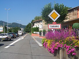 The road into Tarare