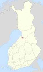 Location of Temmes in Finland