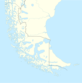 Bahía de Ushuaia ubicada en Patagonia Austral