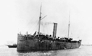 USS Badger in 1898