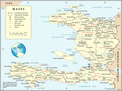 Карта Гаїті від ООН (англ.)