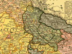 Об'єднані провінції: історичні кордони на карті