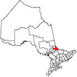 Location of Unorganized North Nipissing District