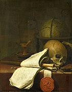 Vanitas (1646), Rijksmuseum, Ámsterdam