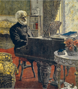 Giuseppe Verdi oan de piano (1899)