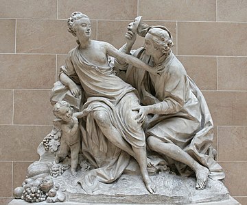 Вертум і Помона, 1760 (Лувр)