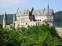Vianden castle.