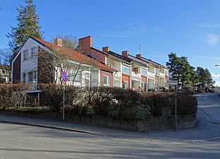 Vivstavarvsvägen mot sydost från Östrandsvägen.