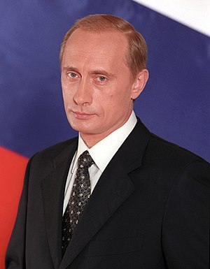 Official portrait of Vladimir Putin