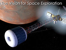 Vision for Space Exploration ship concept Vsfe ship.jpg