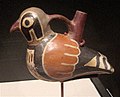 Фігурний горщик у вигляді птаха, Перу, Ранній період Наска, до 200 рр н. е.